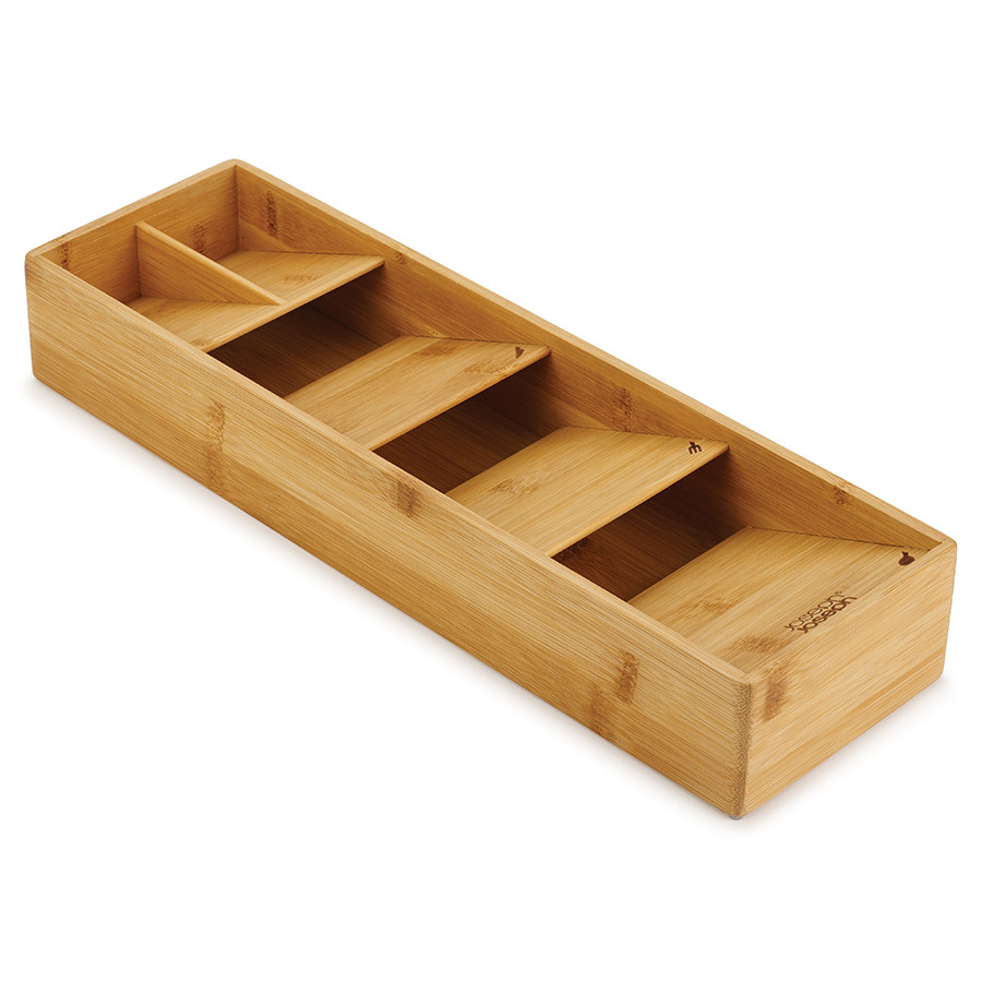 Органайзер для столовых приборов DrawerStore Bamboo деревянный - фото 1 - id-p167308455