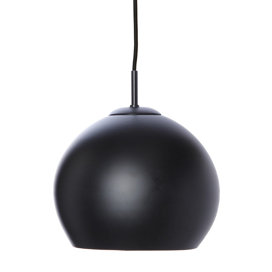 Лампа подвесная Ball, 20х?25 см, черная матовая - фото 1 - id-p167306528