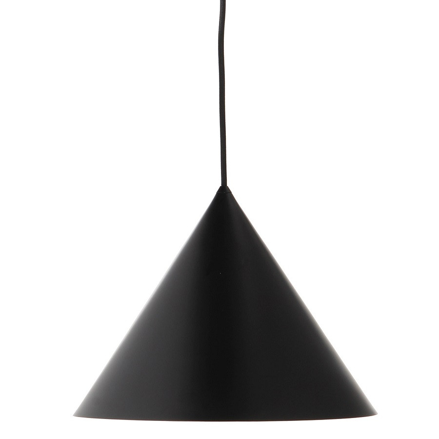 Лампа подвесная Benjamin XL, 35х?46 см, черная матовая, черный шнур - фото 1 - id-p167306534