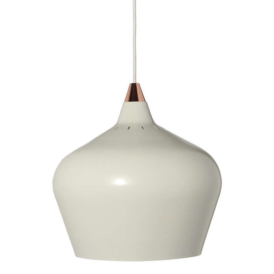 Лампа подвесная Cohen XL, 32х?32 см, белая матовая, белый шнур - фото 1 - id-p167306558