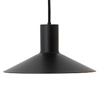 Лампа подвесная Minneapolis 14х?27,5 см, черная матовая