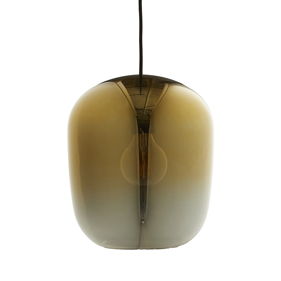 Лампа подвесная Ombre, 30х?25 см, стекло, золото - фото 1 - id-p167306578