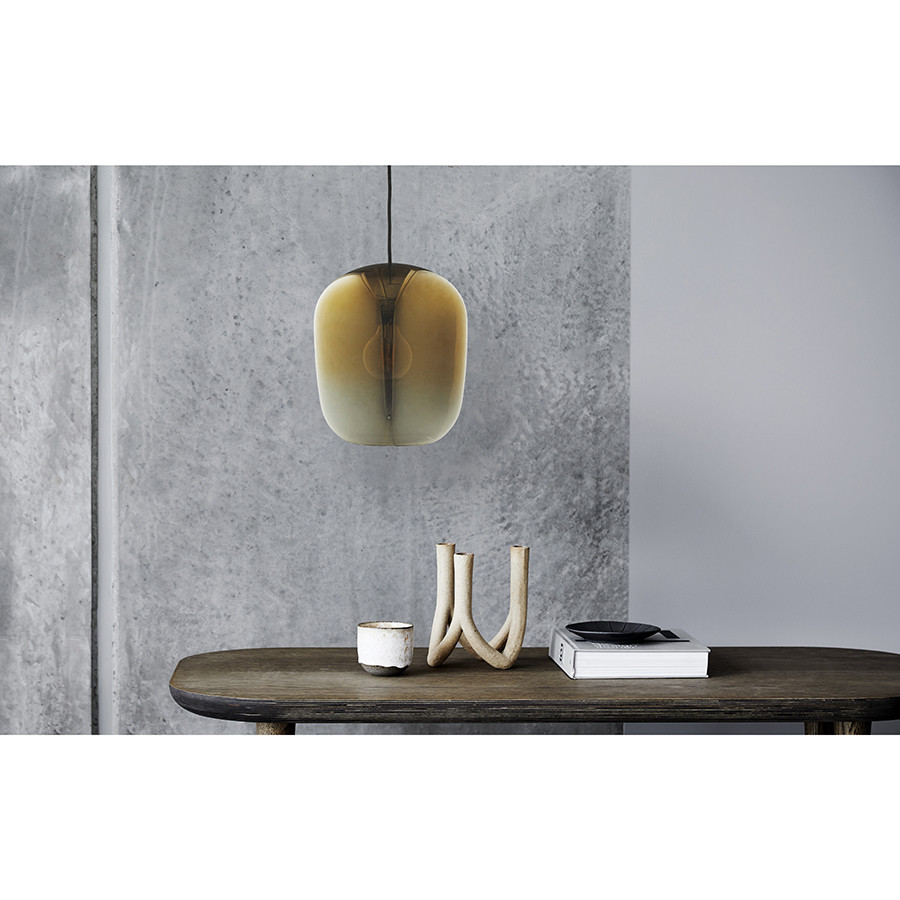Лампа подвесная Ombre, 30х?25 см, стекло, золото - фото 5 - id-p167306578