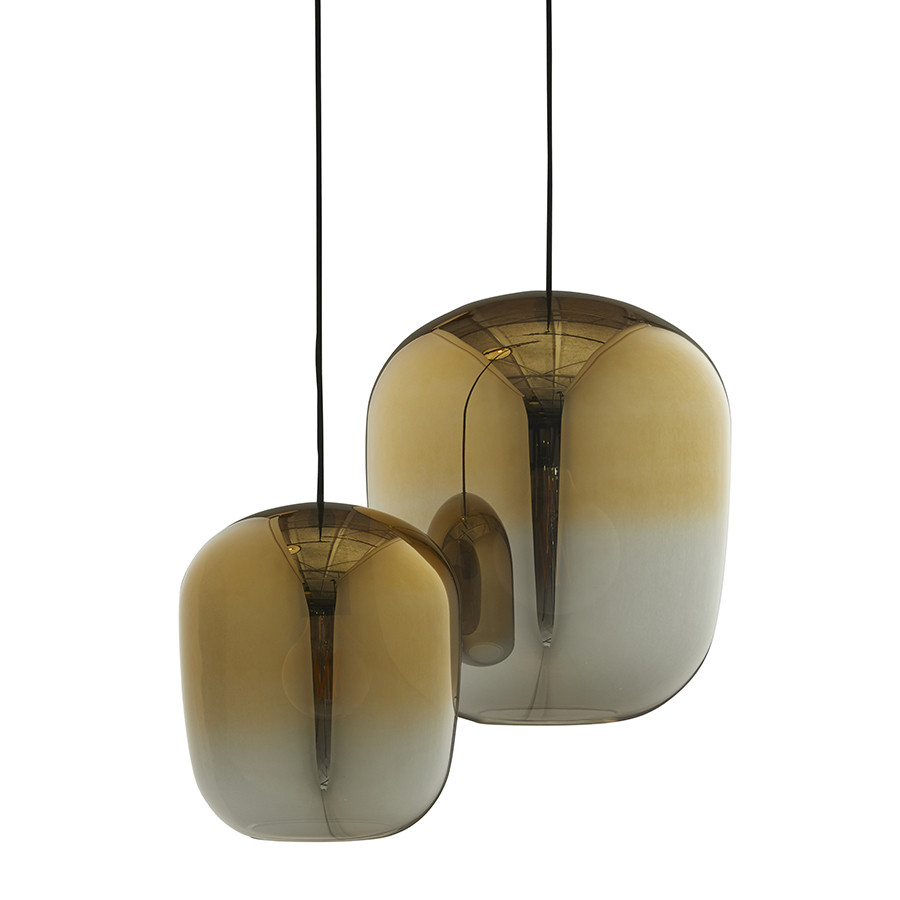 Лампа подвесная Ombre, 30х?25 см, стекло, золото - фото 6 - id-p167306578