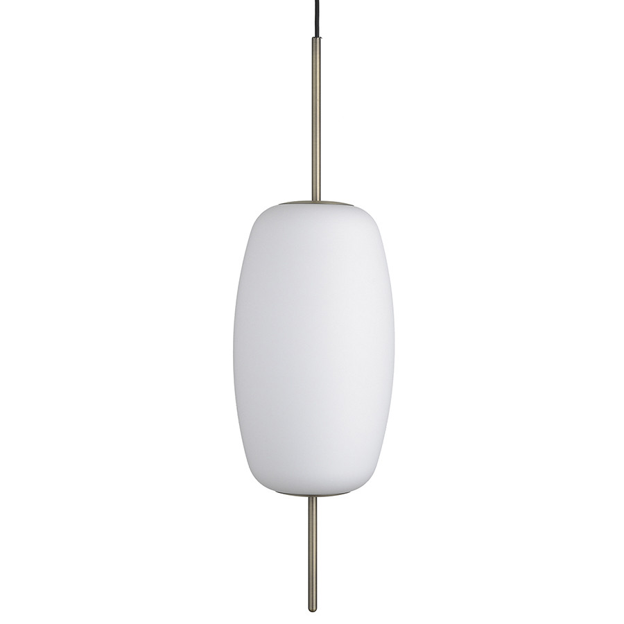 Лампа подвесная Silk, 78х?22 см, белое опаловое стекло - фото 1 - id-p167306585