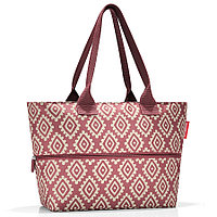 Сумка Shopper E1 diamonds rouge