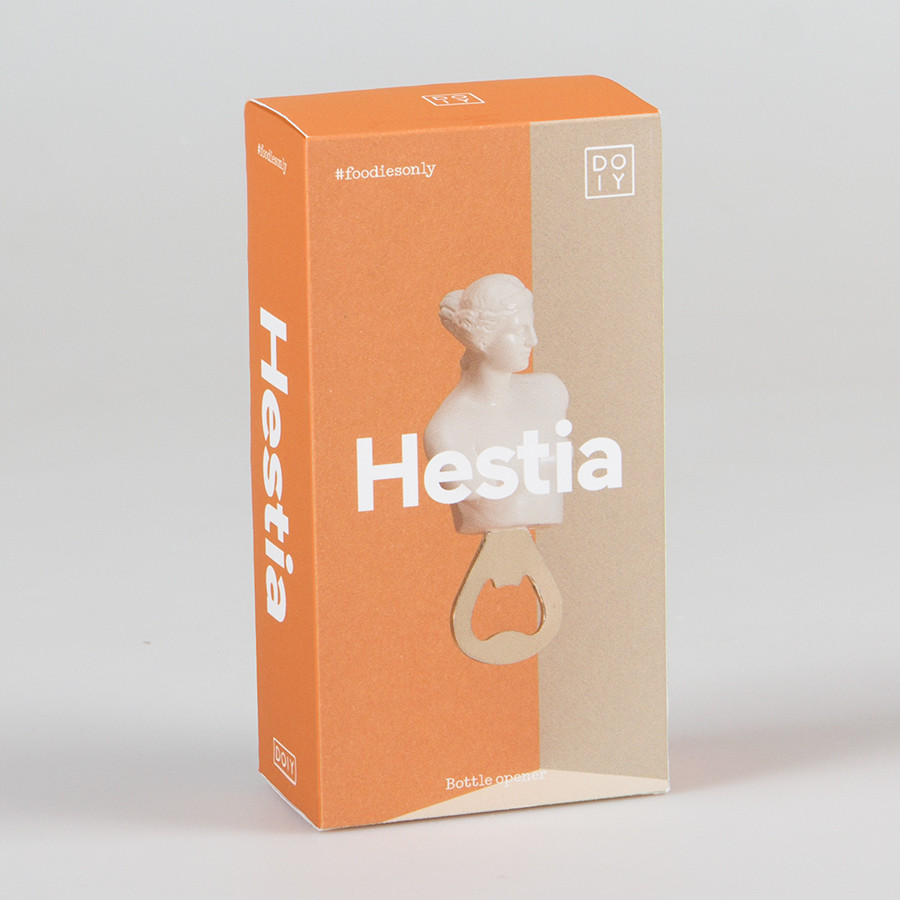 Открыватель для бутылок металлический Hestia белый - фото 5 - id-p167308529