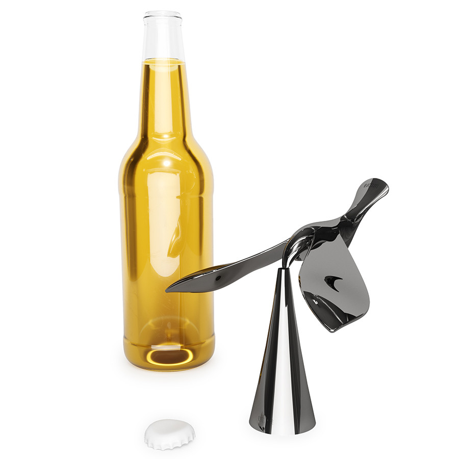 Открыватель для бутылок на подставке Tipsy титан - фото 5 - id-p167308531