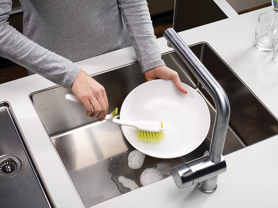 Щетка для мытья посуды Edge зеленая - фото 2 - id-p167313497
