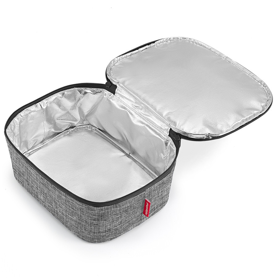 Термосумка Coolerbag M pocket twist silver - фото 4 - id-p167312402