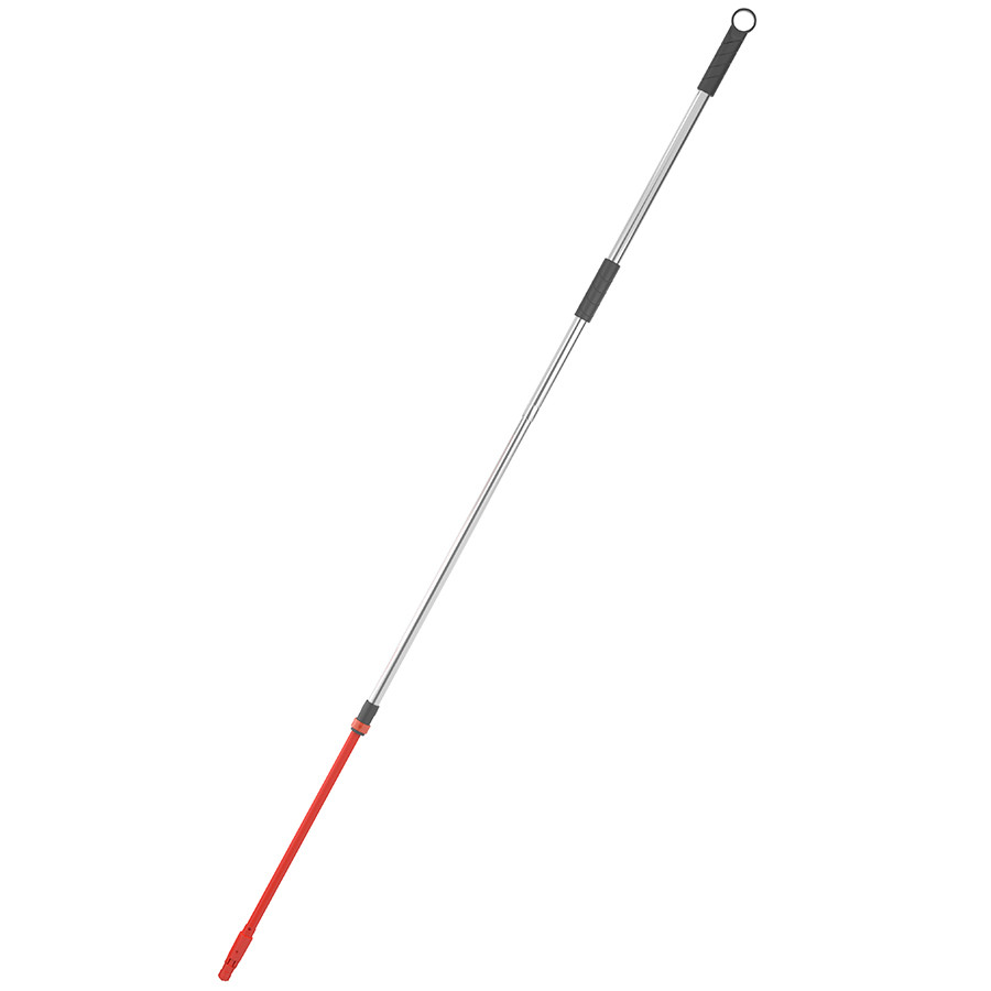 Ручка для швабры телескопическая 160 см с гибкой штангой 40 см - фото 1 - id-p167309651
