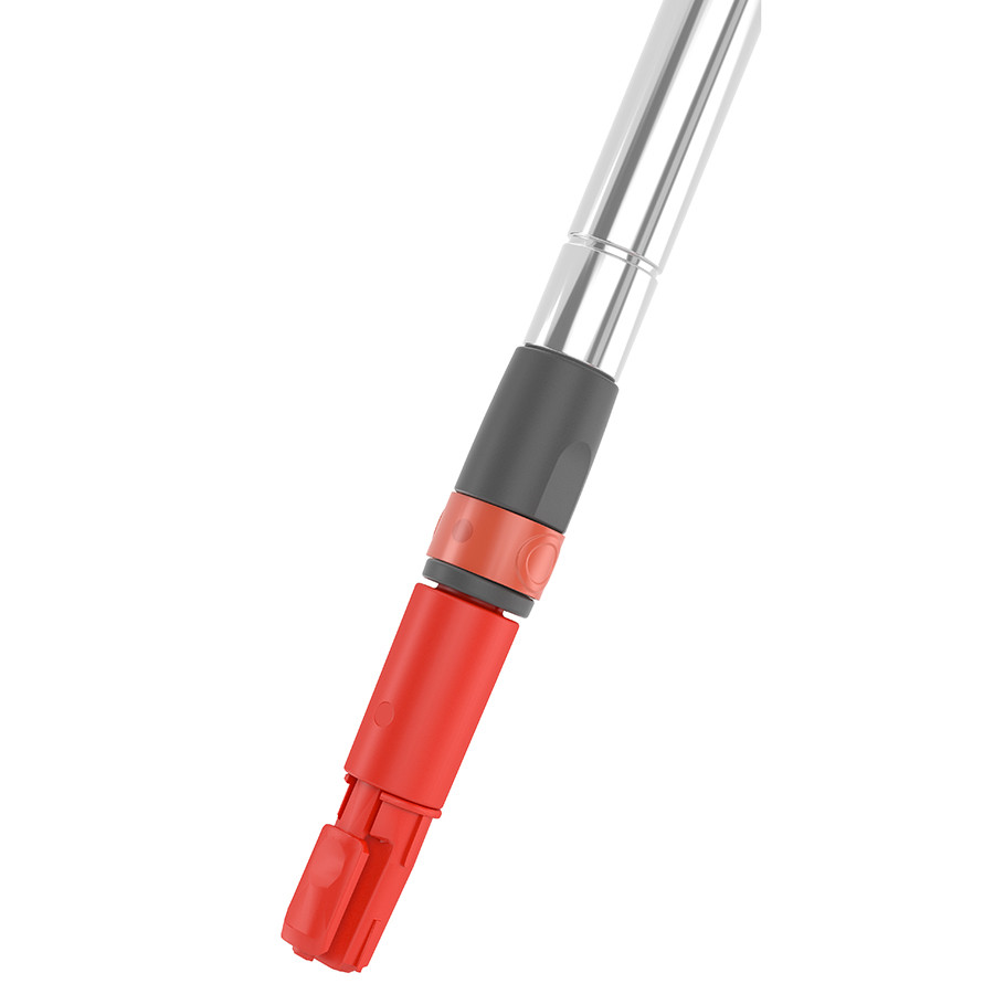 Ручка для швабры телескопическая 160 см с гибкой штангой 40 см - фото 2 - id-p167309651