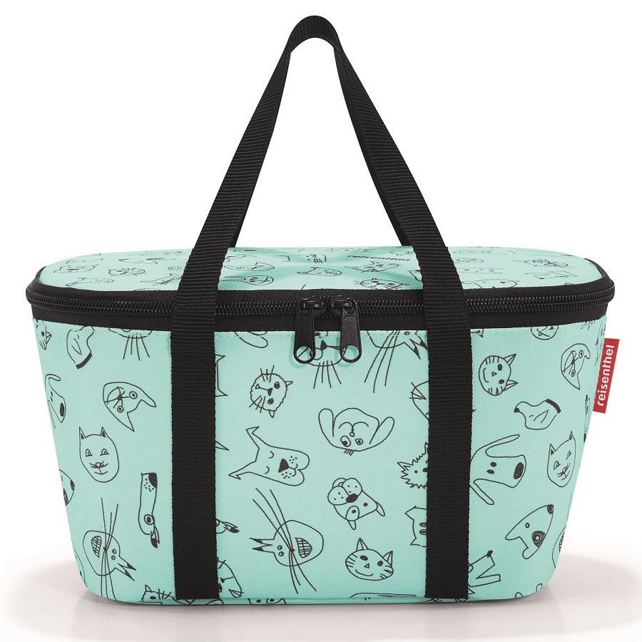 Термосумка детская Coolerbag XS cats and dogs mint - фото 2 - id-p167312472