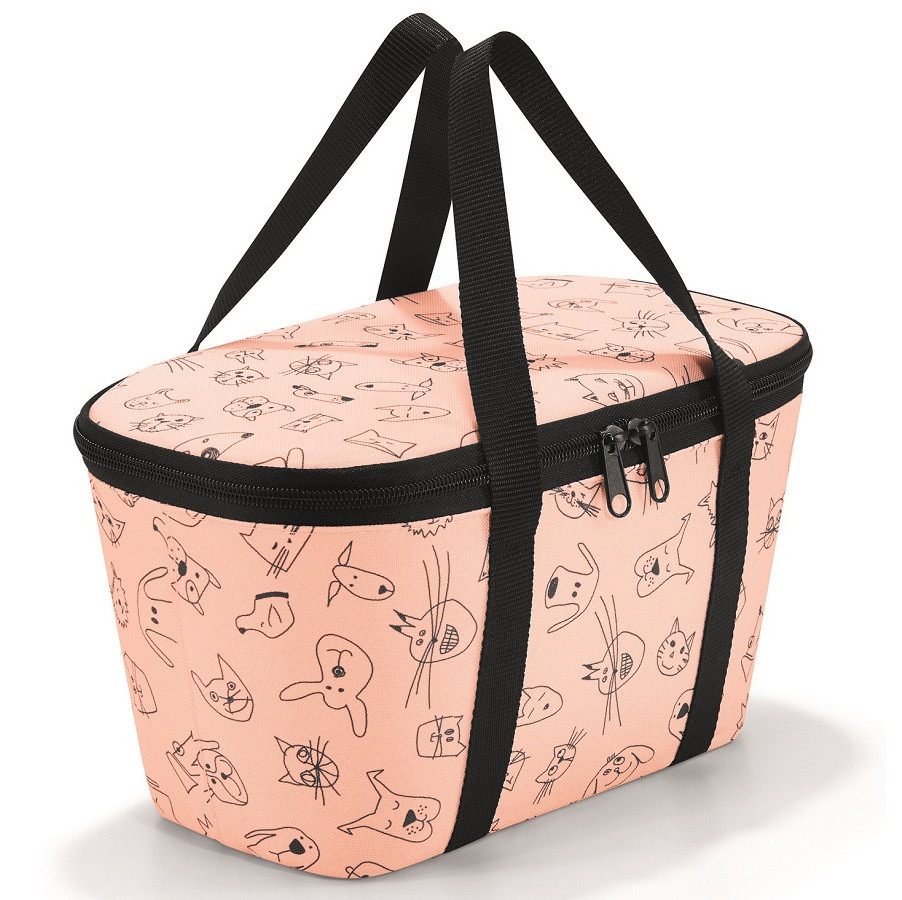 Термосумка детская Coolerbag XS cats and dogs rose - фото 1 - id-p167312473