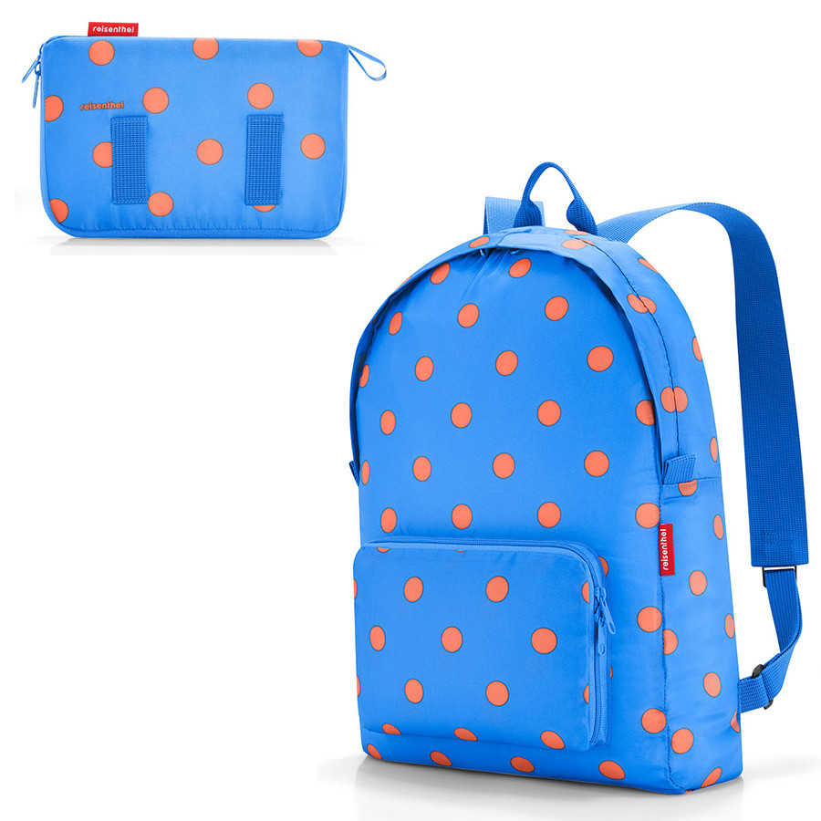 Рюкзак складной Mini maxi azure dots - фото 1 - id-p167309686