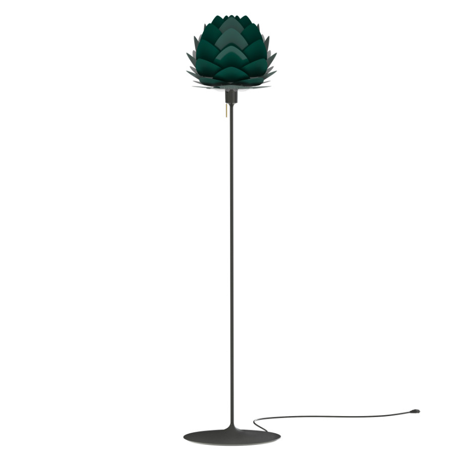 Плафон Aluvia mini, темно-зеленый, D40, 30 см - фото 9 - id-p167308614