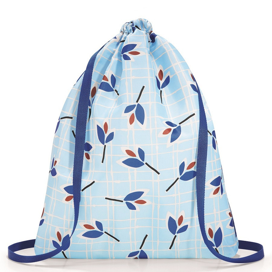 Рюкзак складной Mini maxi sacpack leaves blue - фото 1 - id-p167309701
