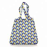 Сумка складная Mini maxi shopper cubes blue