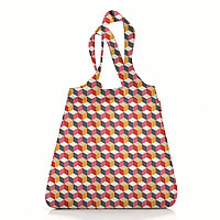 Сумка складная Mini maxi shopper cubes red