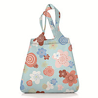 Сумка складная Mini maxi shopper flowers blue