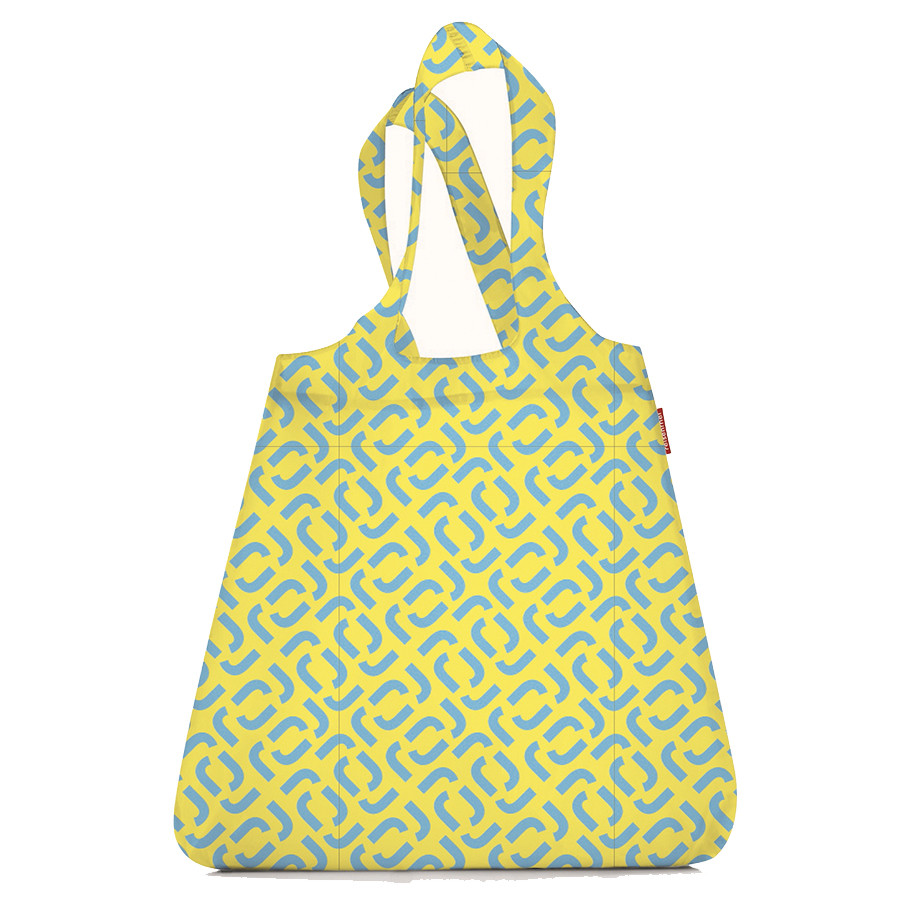 Сумка складная Mini maxi shopper signature lemon - фото 1 - id-p167311113