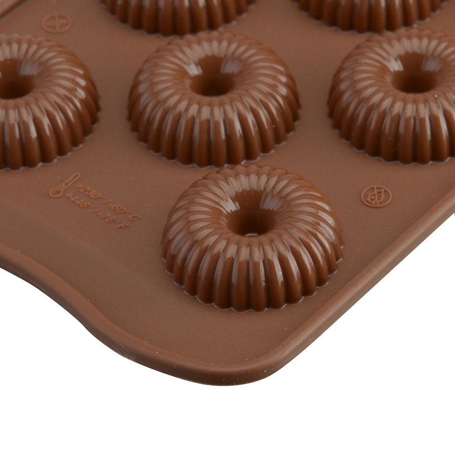 Форма для приготовления конфет Choco Crown 11 х 24 см силиконовая - фото 8 - id-p167312657
