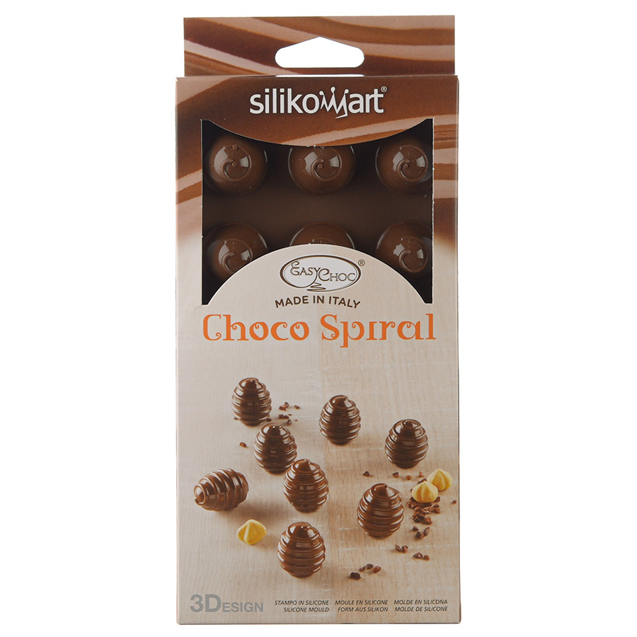 Форма для приготовления конфет Choco Spiral силиконовая - фото 7 - id-p167312661