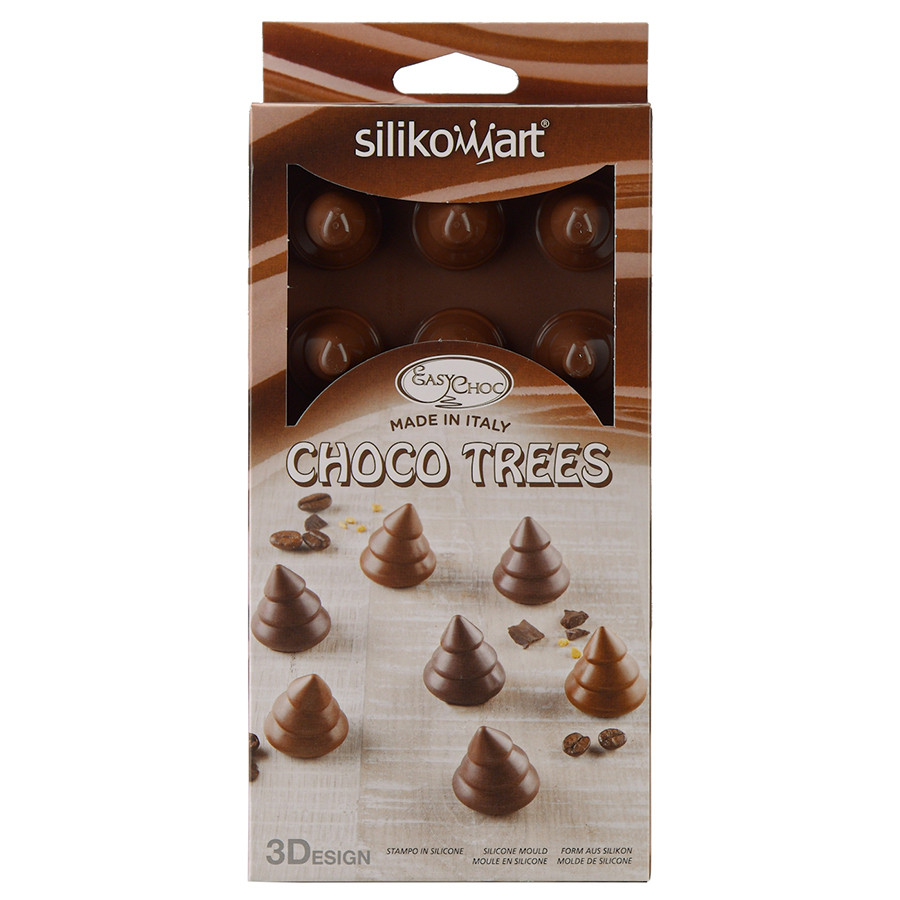 Форма для приготовления конфет Choco Trees силиконовая - фото 8 - id-p167312662