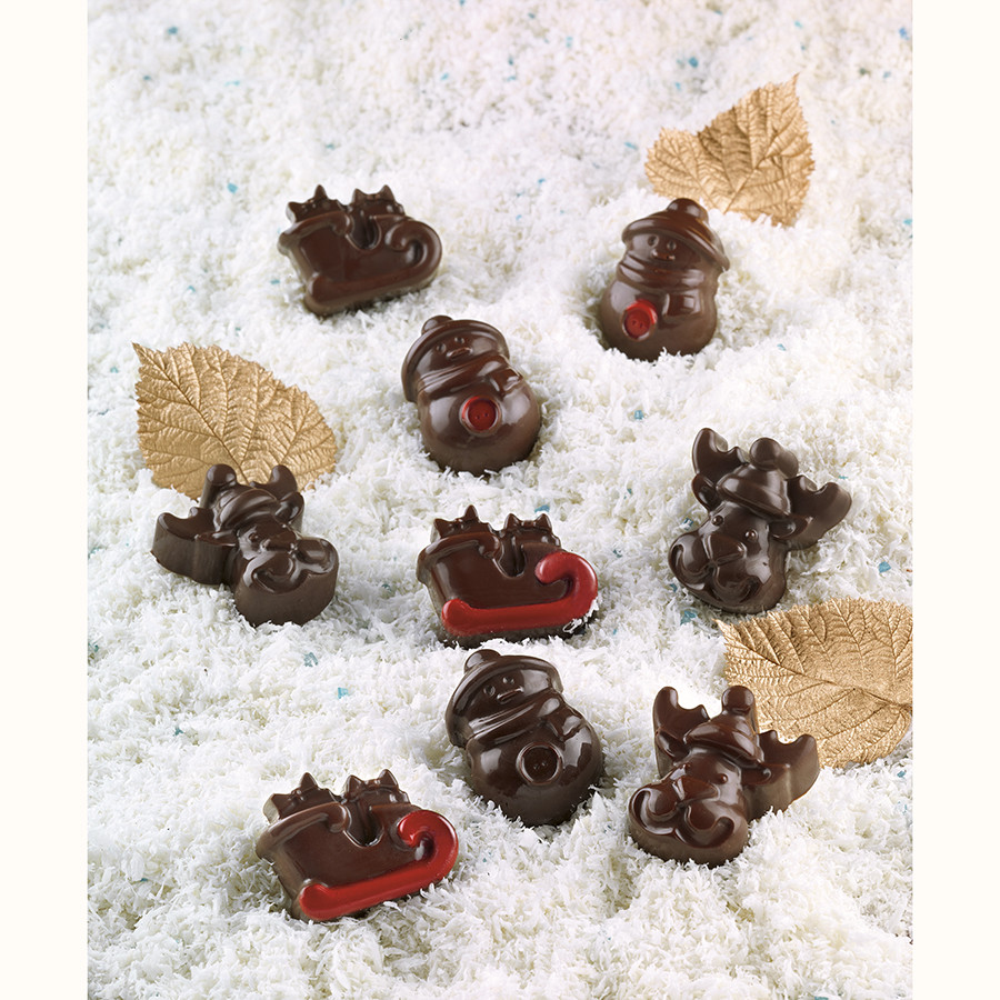 Форма для приготовления конфет Choco Winter силиконовая - фото 2 - id-p167312663