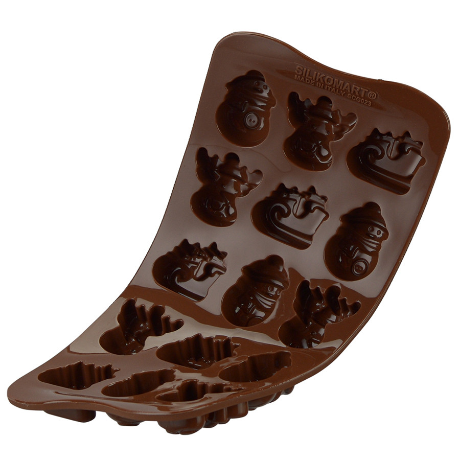 Форма для приготовления конфет Choco Winter силиконовая - фото 6 - id-p167312663