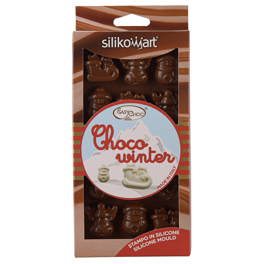 Форма для приготовления конфет Choco Winter силиконовая - фото 7 - id-p167312663