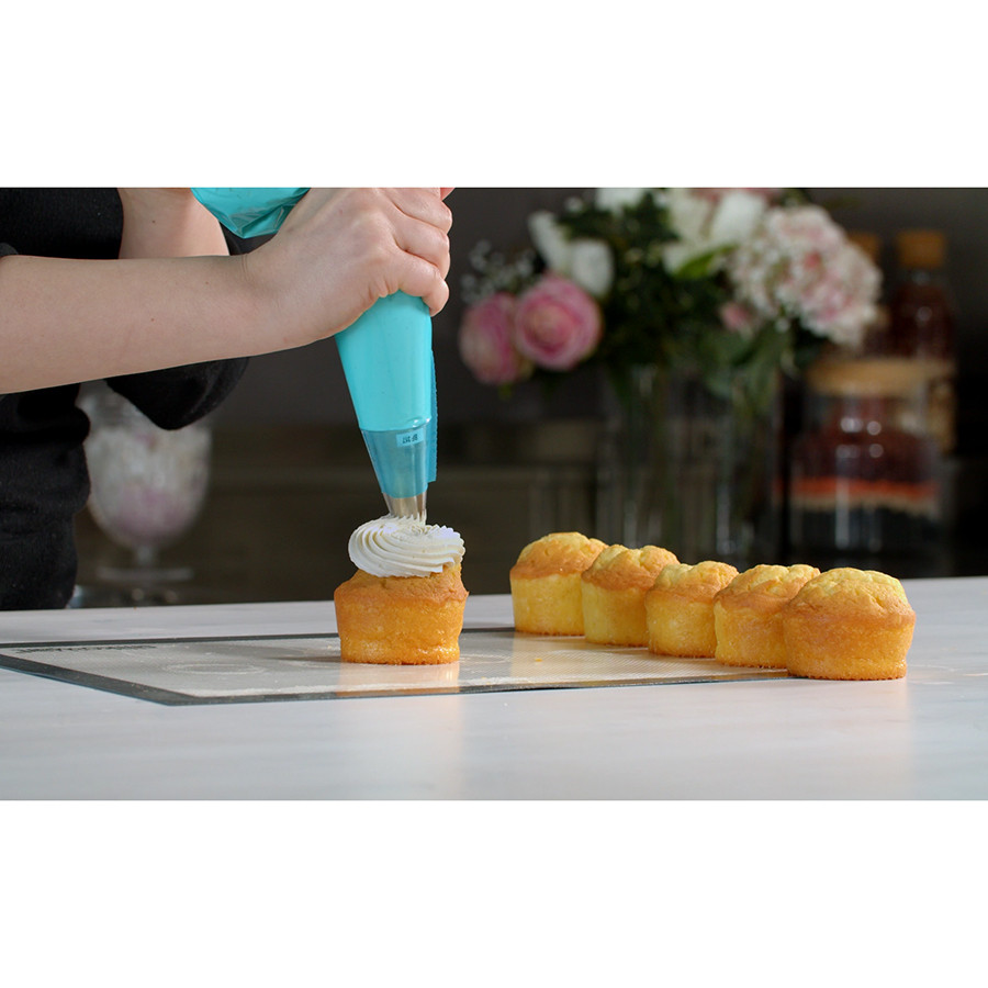 Форма для приготовления маффинов Muffin 18 х 33,5 см силиконовая - фото 9 - id-p167312673