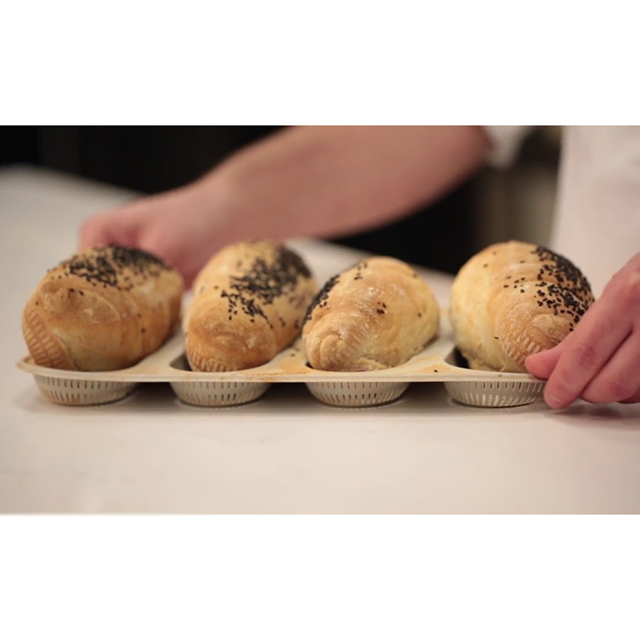 Форма для приготовления мини-багетов Mini Baguette Bread силиконовая - фото 3 - id-p167312674