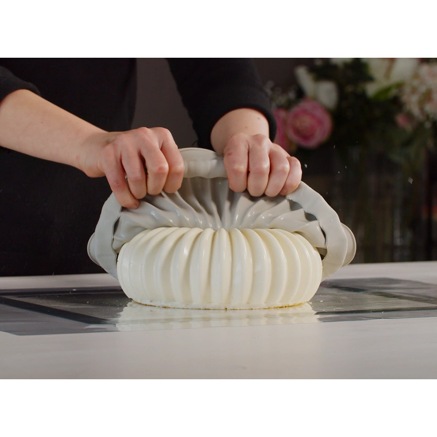 Форма для приготовления пирогов и кексов Raggio 19,5 6,8 см силиконовая - фото 2 - id-p167312691