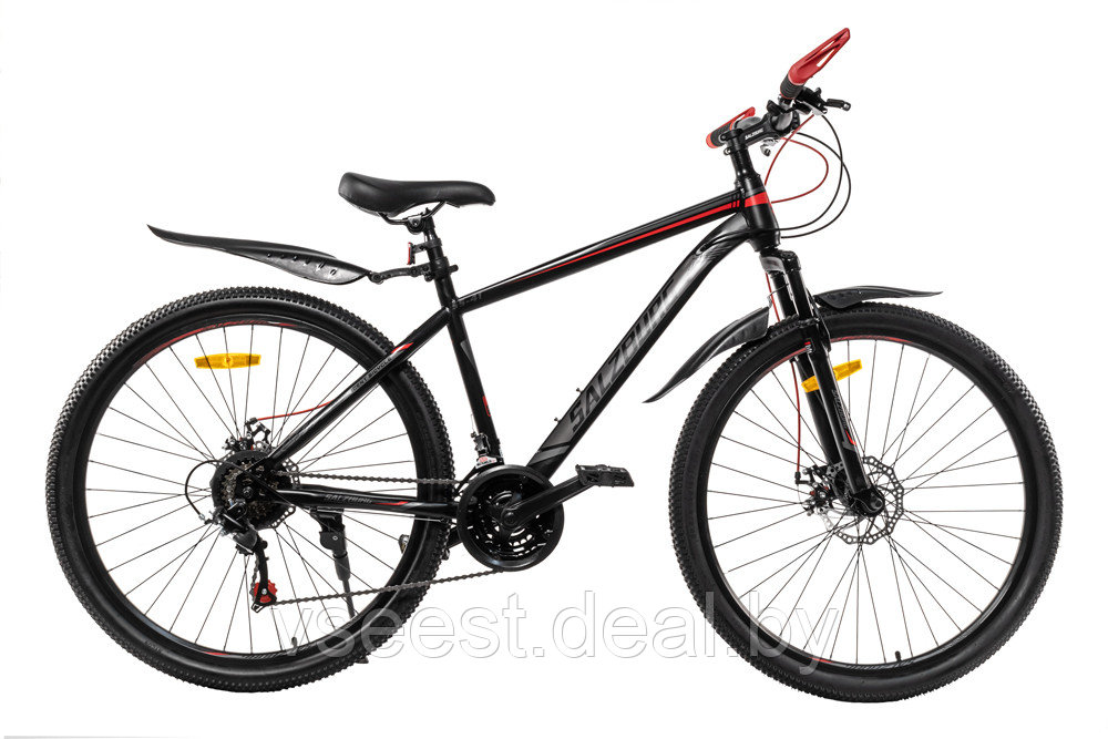 Горный велосипед RS Salzburg 27,5"" (черный/красный) (sh) - фото 1 - id-p167327318