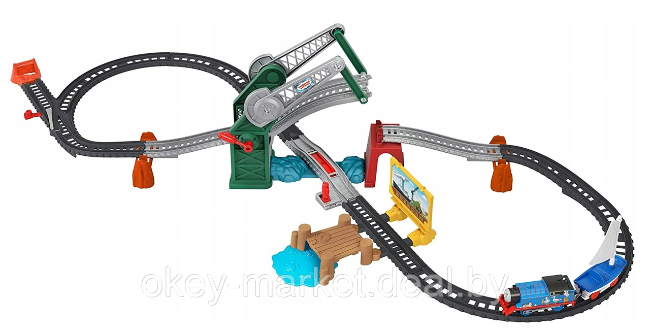 Игровой набор Томас и его друзья Железная дорога Разведение моста GWX09 - фото 2 - id-p167329415
