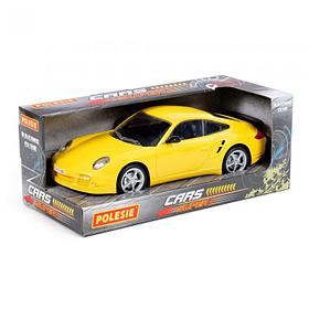 "Легенда-V6", автомобиль легковой инерционный (жёлтый) (в коробке)