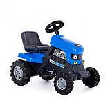 Каталка-трактор с педалями "Turbo" (синяя), фото 6