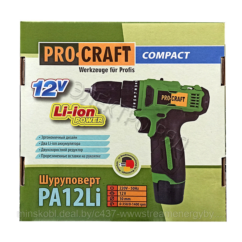 Шуруповёрт PROCRAFT АКЦИЯ !!!!