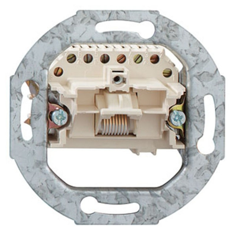 Basic 55 - Розетка 1хRJ-45 UTP CAT6 - фото 1 - id-p167350069