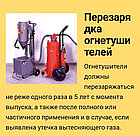 Перезарядка порошковых огнетушителей с покраской, фото 2