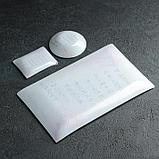 Набор для суши Доляна «Сакура», 3 предмета: соусники 8×2 см, 8×6 см, подставка 25×15 см, фото 3