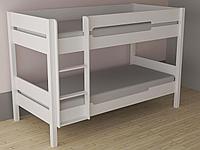 Двухъярусная кровать  "Амелия" (90х200 см) Массив сосны, фото 1
