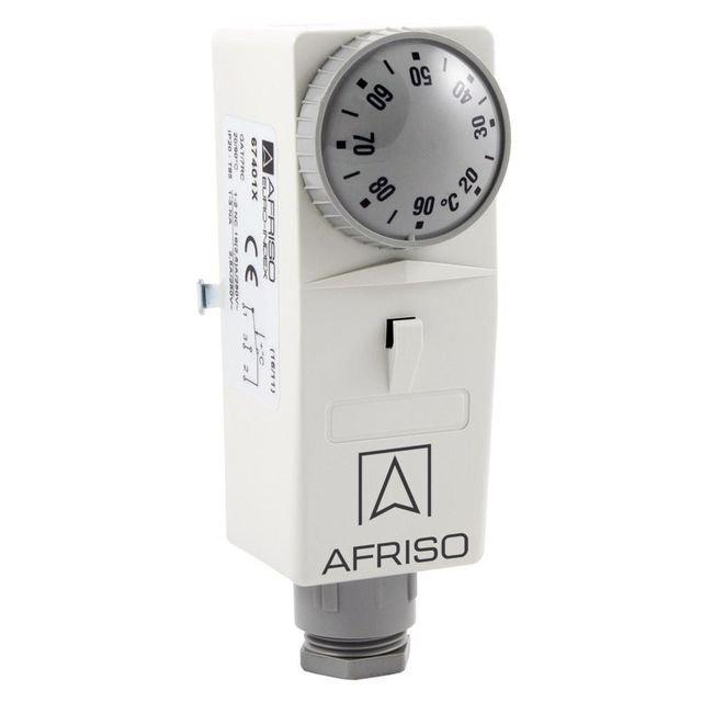 Термостат Afriso накладной регулируемый 20-90 °C - фото 1 - id-p167352879