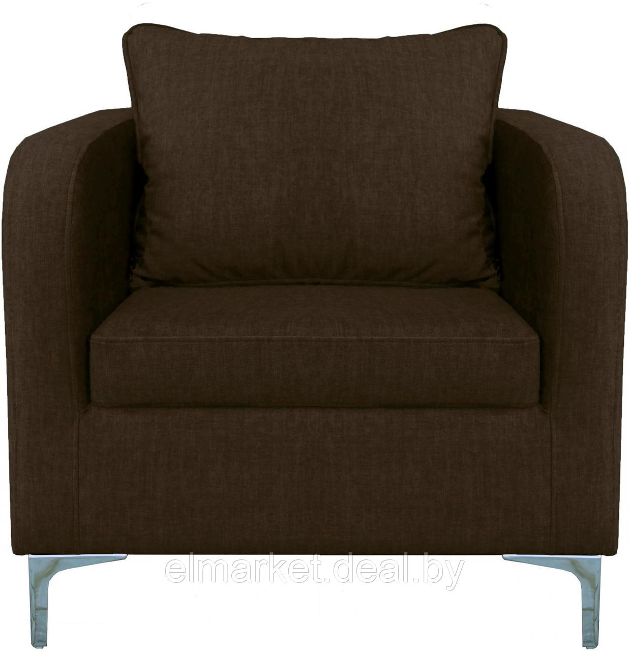Кресло Бриоли Терзо J5 коричневый - фото 1 - id-p167354563