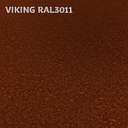 Матовая металлочерепица Трамонтана, VikingMP RAL 3011 (красно-коричневый), фото 2