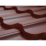 Матовая металлочерепица Трамонтана, VikingMP RAL 8017 (Коричневый шоколад), фото 2