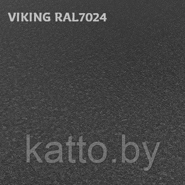 Матовая металлочерепица Трамонтана, VikingMP RAL 7024 (Графит) - фото 2 - id-p167355837