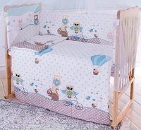 Комплект постельный для новорожденных Баю-Бай Раздолье / К60-Р4