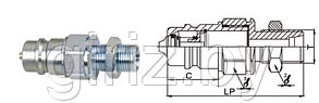 Корпус муфты разрывной S32 М26*1,5 (папа, нар.р., переборочный)